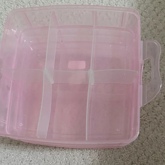 Pink Stackable Storage Box - Picture 5 of 7